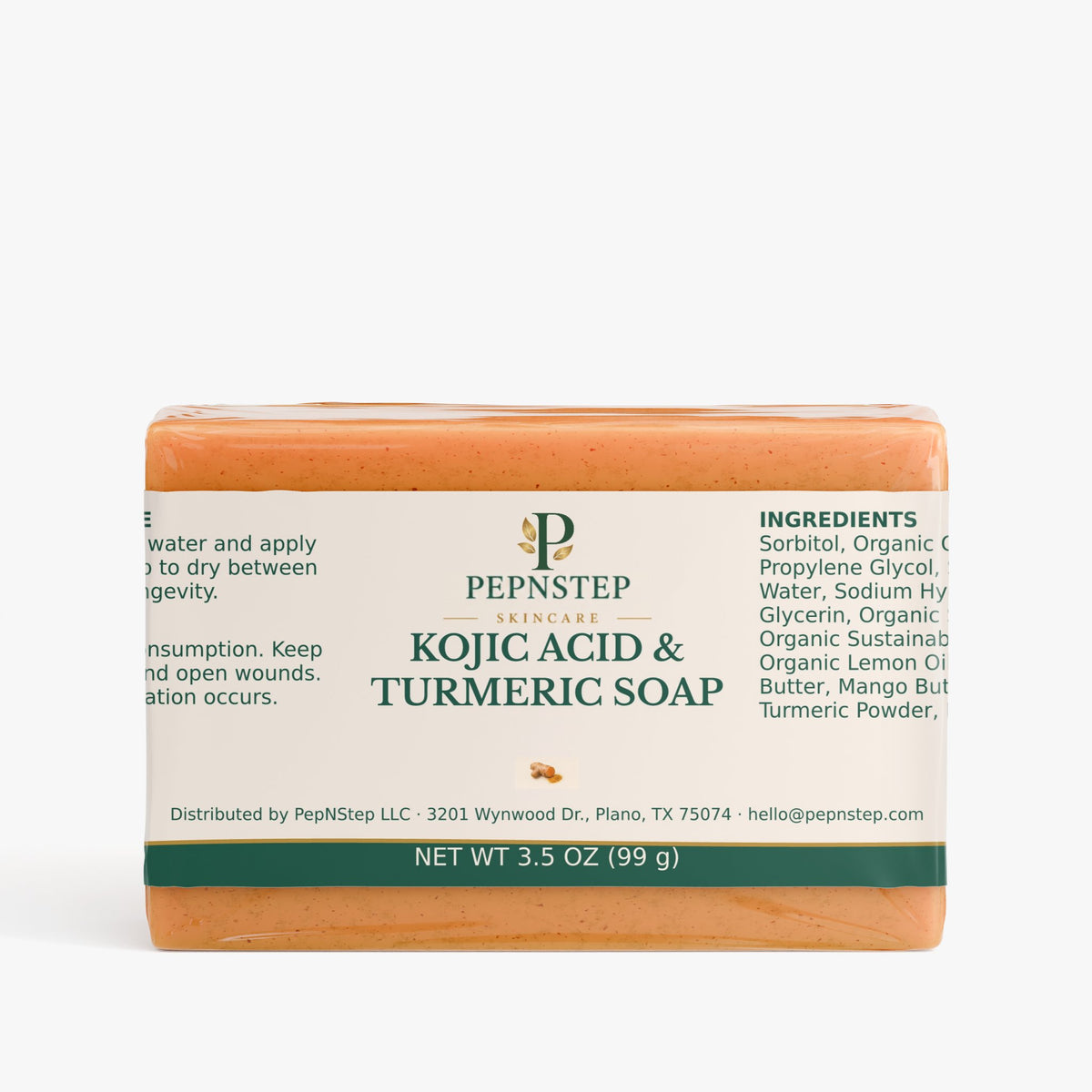 Kojic Acid & Turmeric Soap product view 1