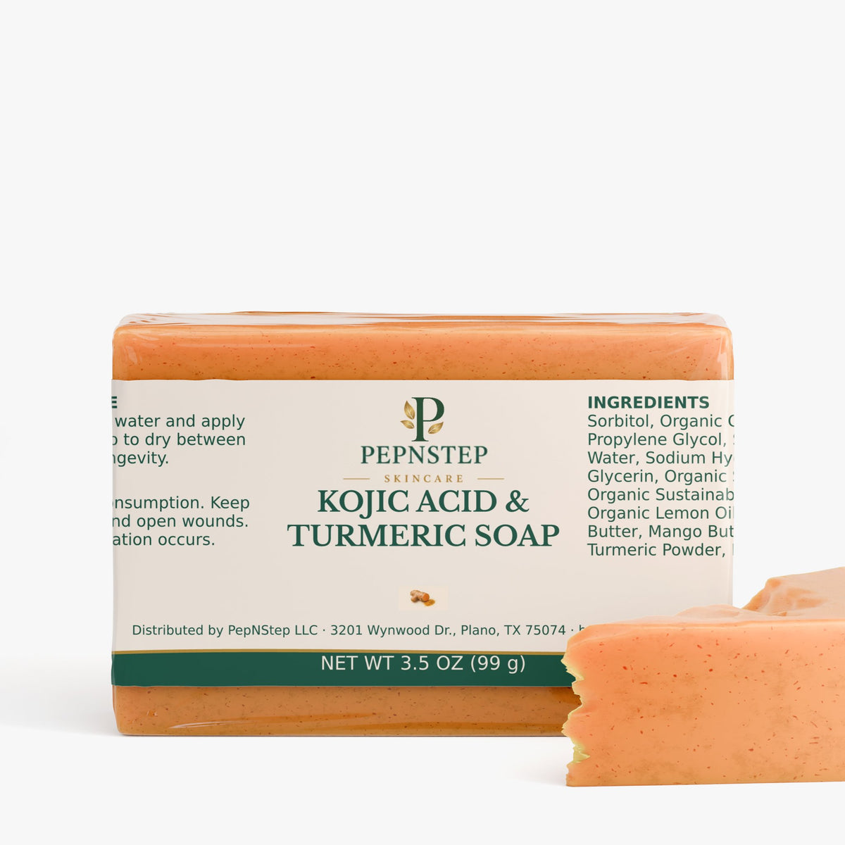 Kojic Acid & Turmeric Soap product view 2