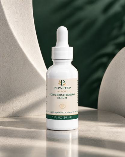 PepNStep PDRN Brightening Serum — editorial product portrait